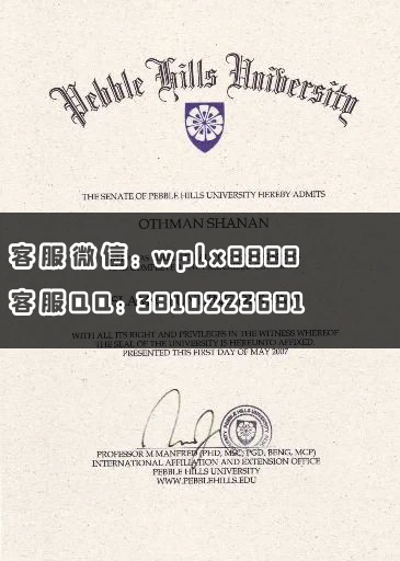 美国派普赛尔大学pebble hills university