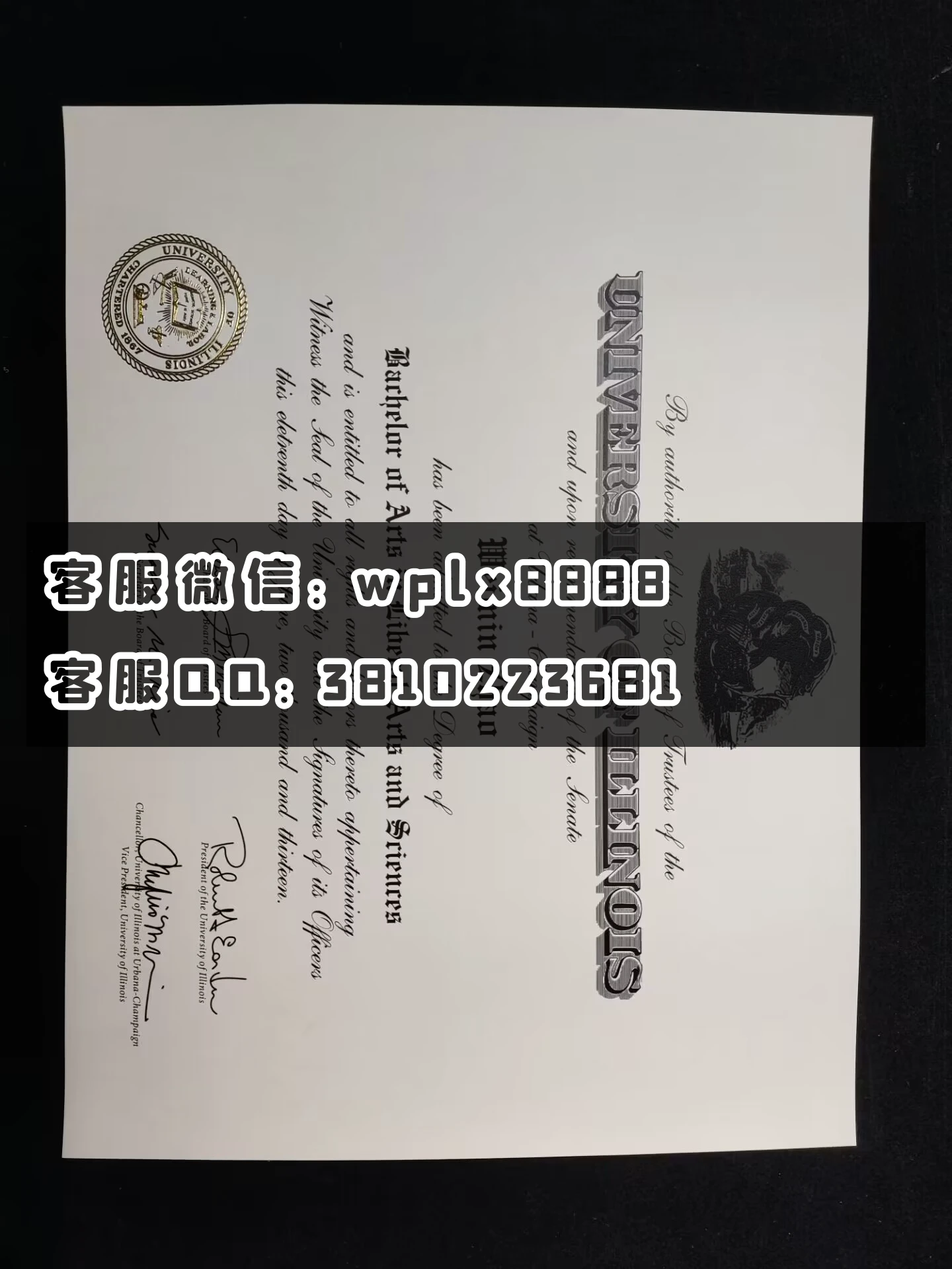 美国伊利诺伊大学香槟分校  成品Weimin Zhao-C(1)