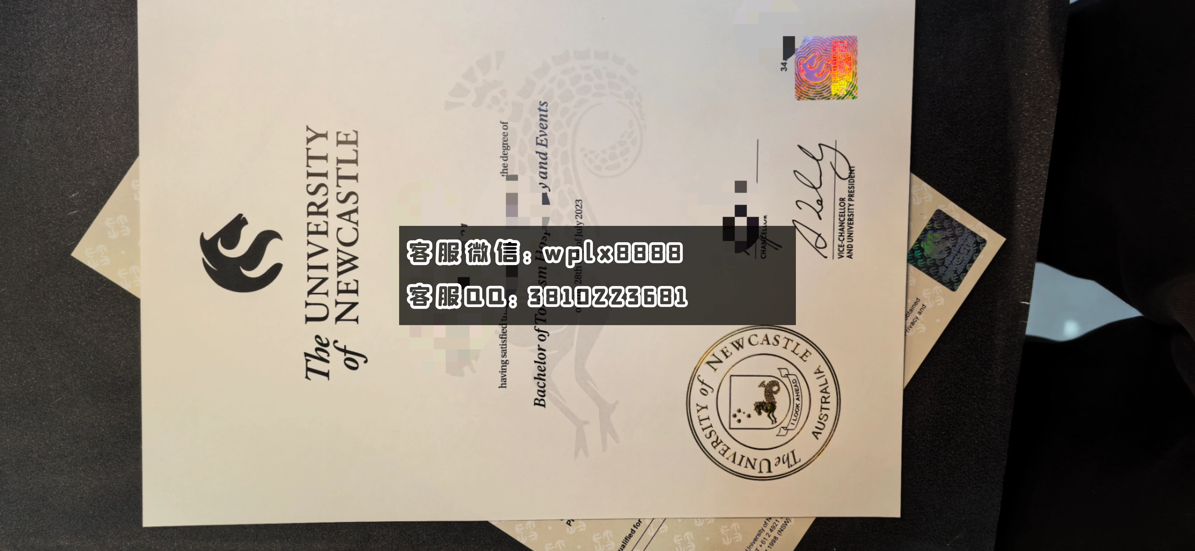 纽卡斯尔大学毕业证