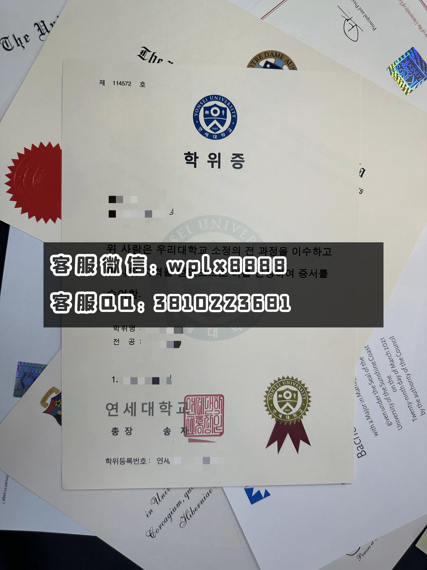 韩国延世大学本科旧版