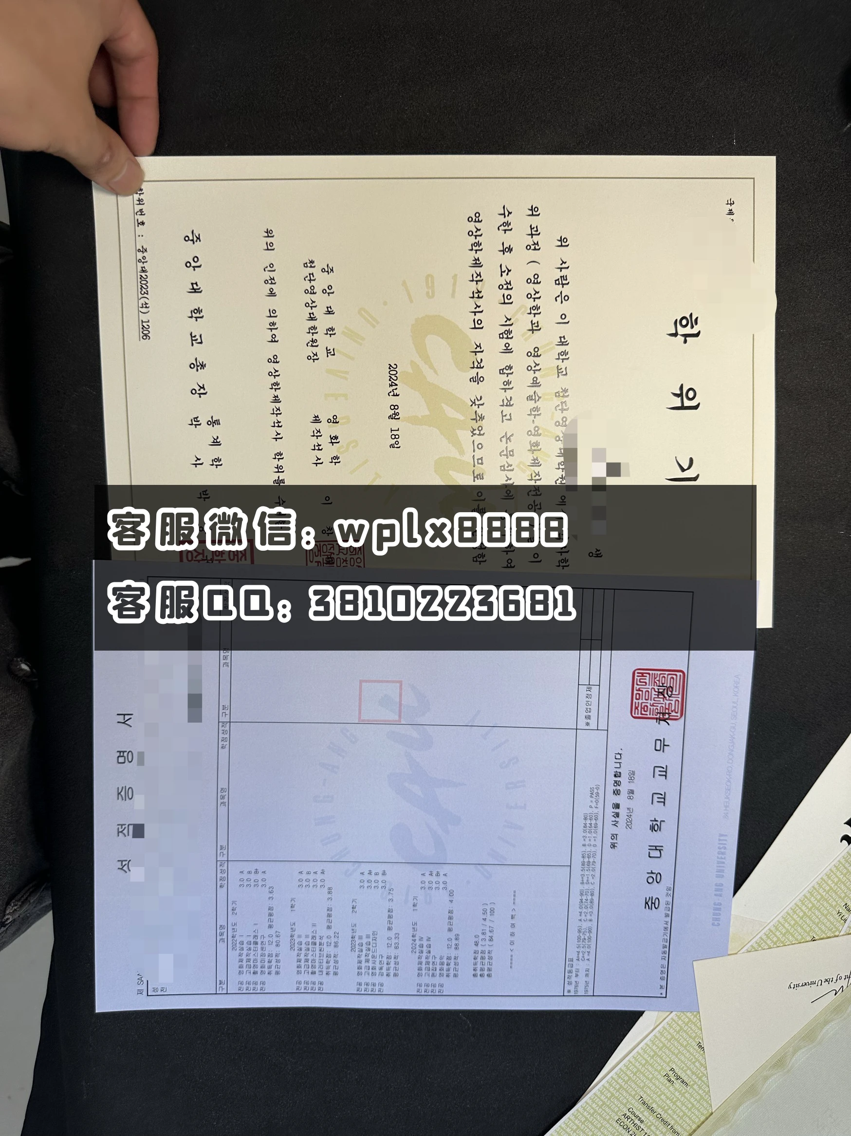 韩国中央大学硕士