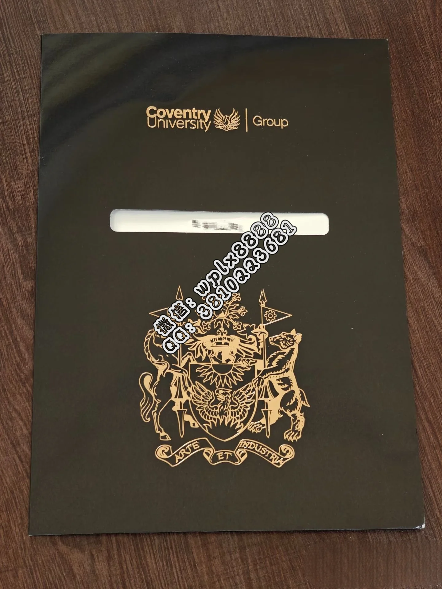 考文垂大学毕业证样本成绩单模板
