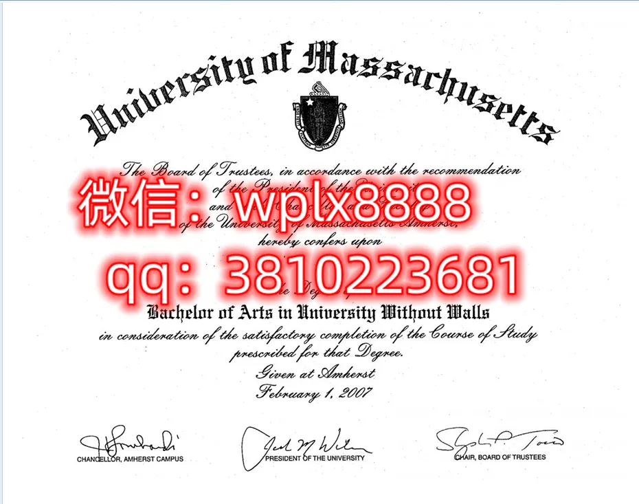 马萨诸塞州大学麻省大学