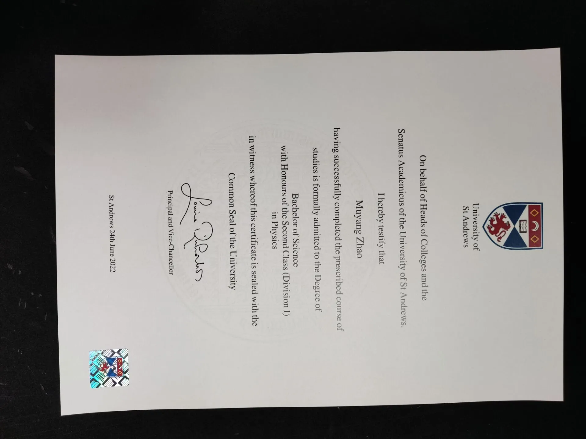 圣安德鲁斯大学