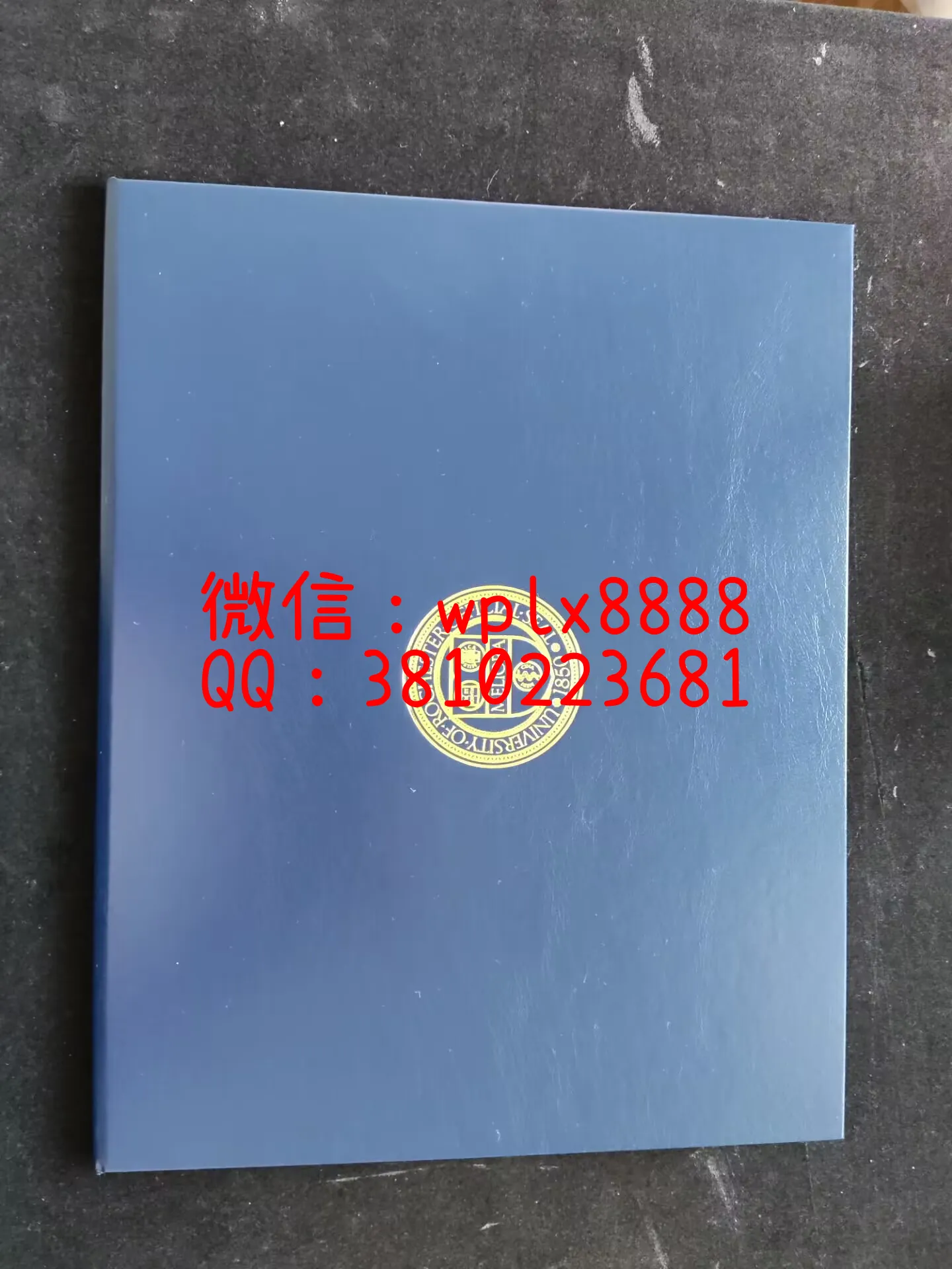 曼彻斯特大学毕业证壳子-成品