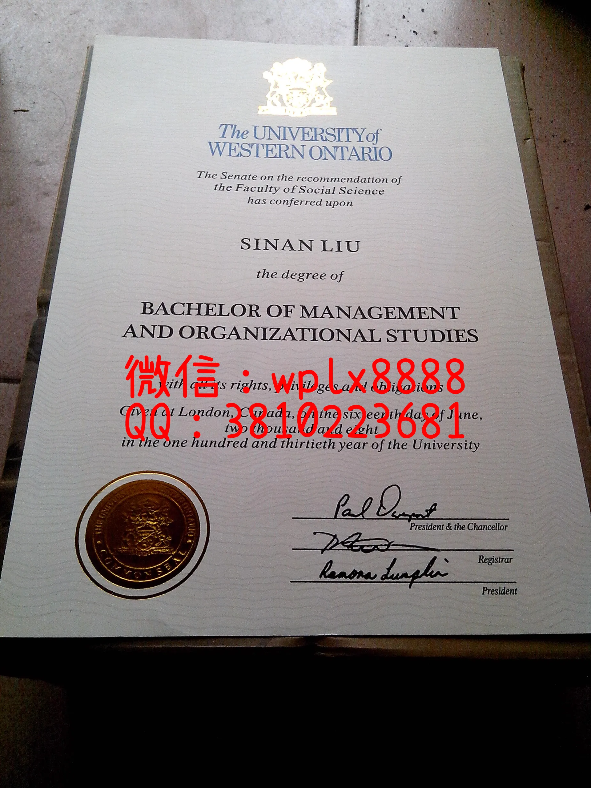 加拿大西安大略大学