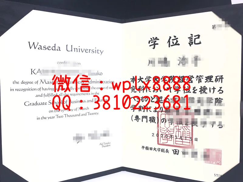 日本早稻田大学2020版本