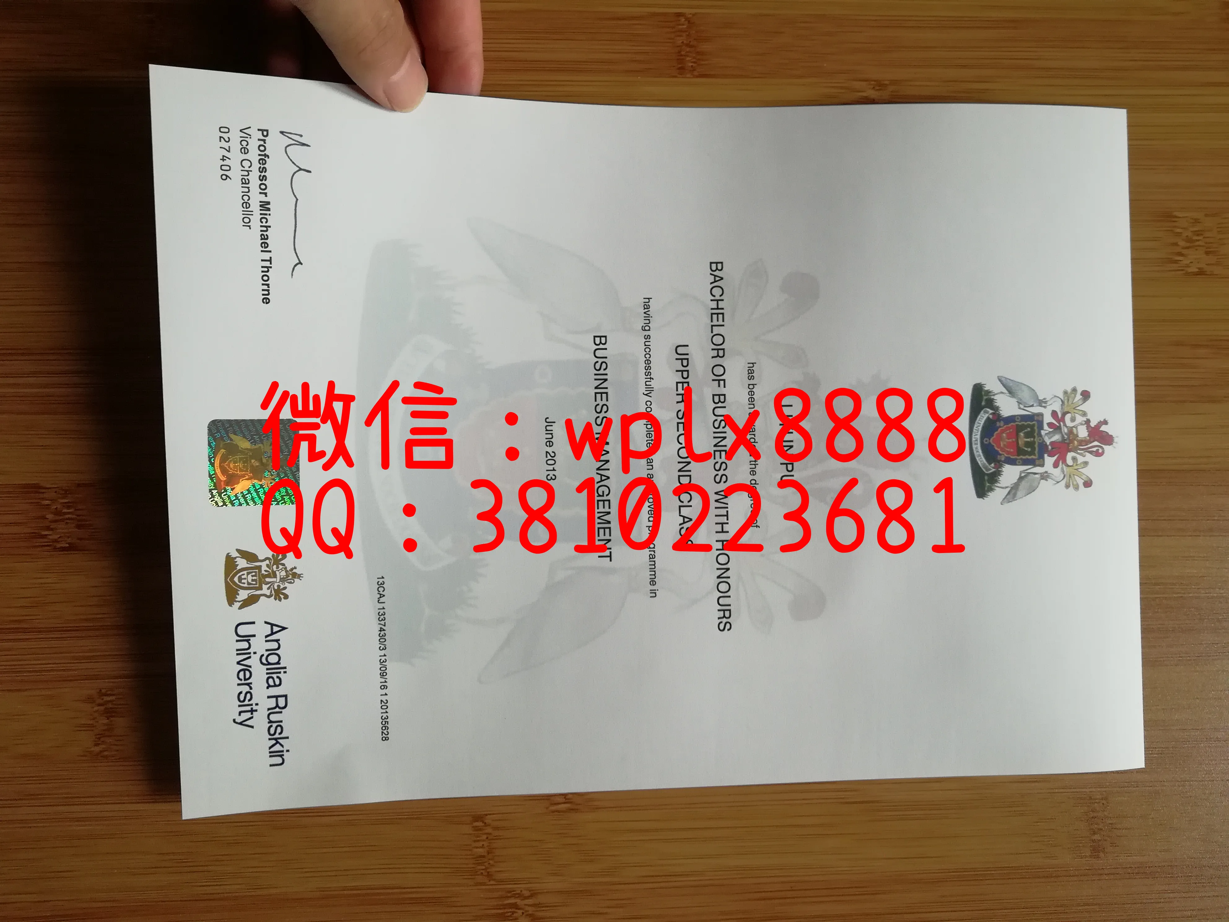 安格利亚鲁斯金大学毕业证特写