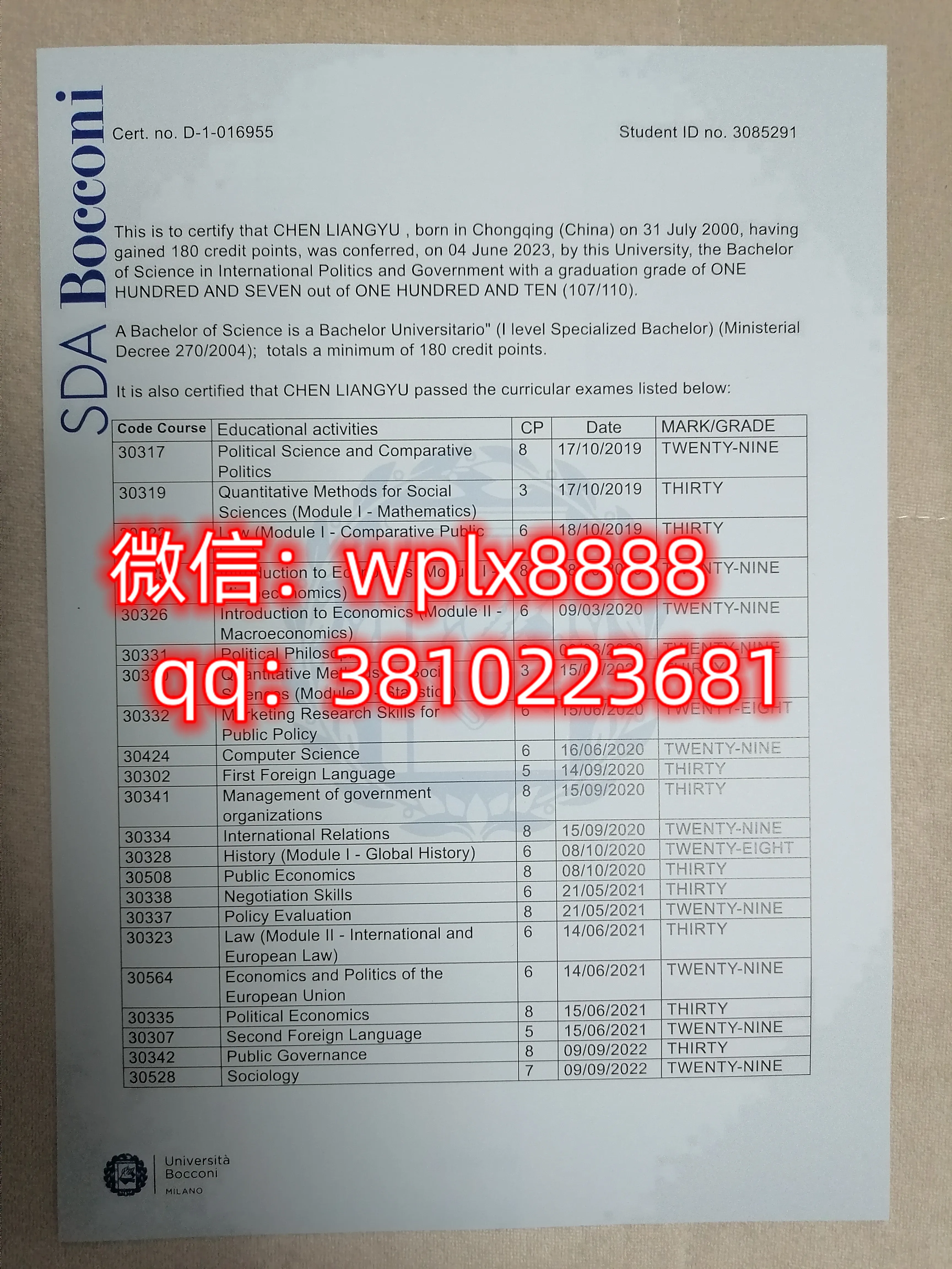 意大利博科尼大学