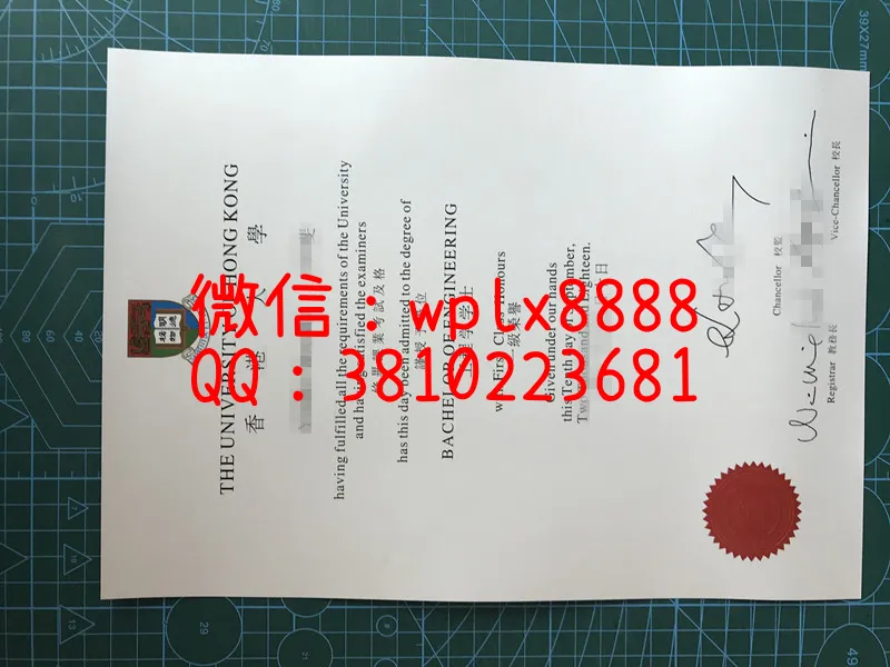 香港大学毕业证