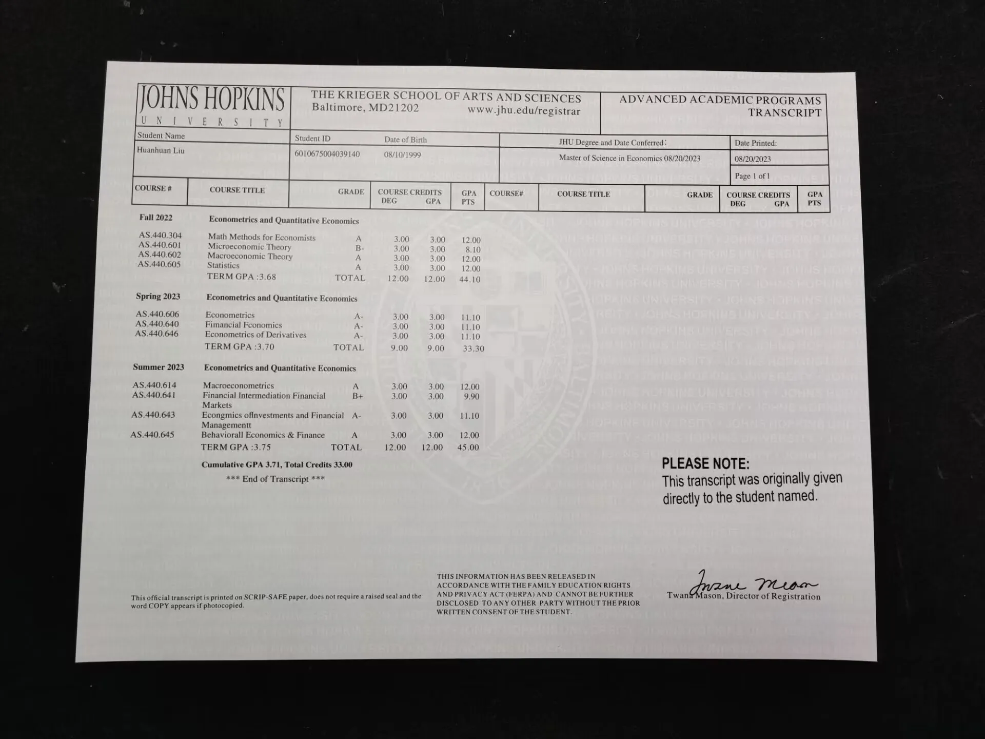 约翰霍普金斯大学