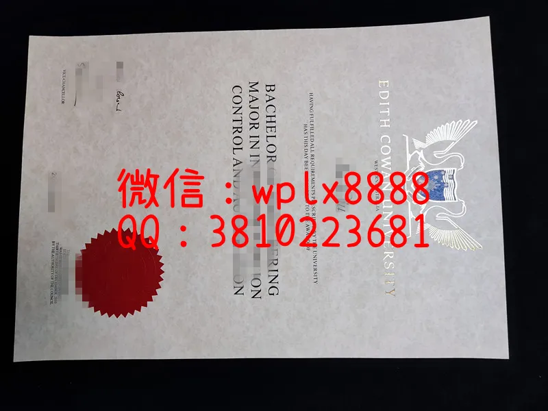 埃迪斯科文大学毕业证