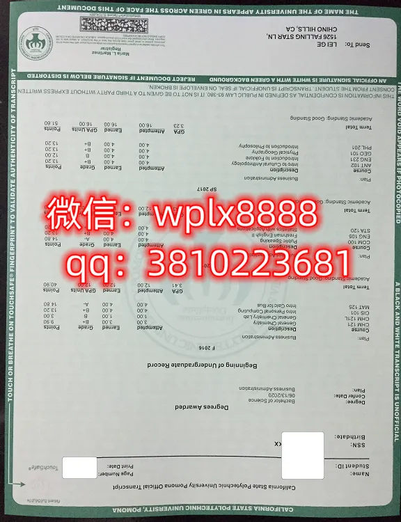 波莫纳加州理工大学